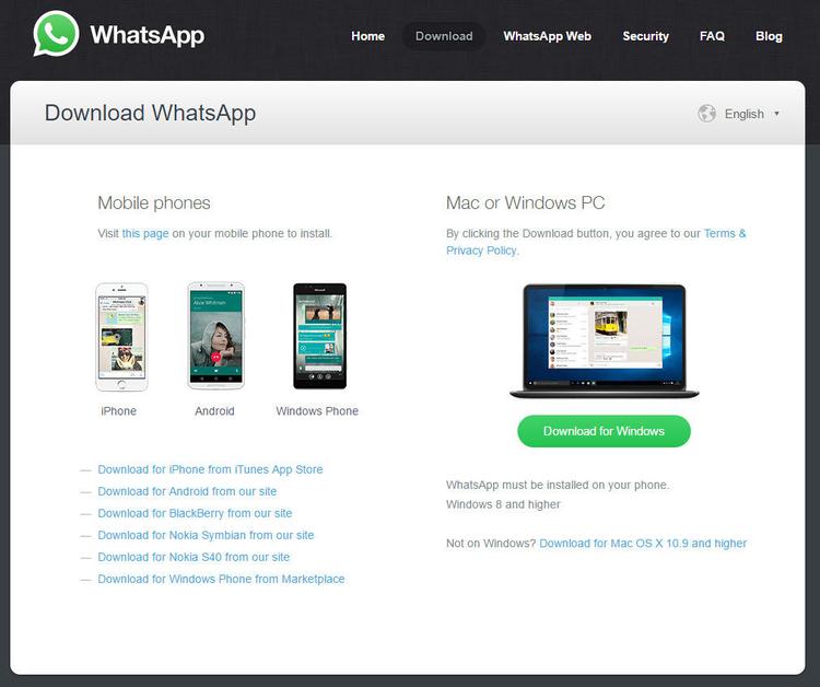 Whatsapp download mac os x 10.9.5
